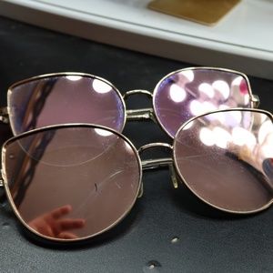 Reflective Aviator Sunglasses